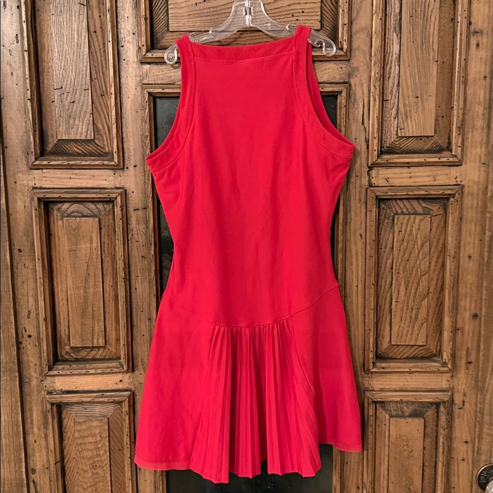 Nike Vibrant Red Tennis Dress - Picture 4 of 5